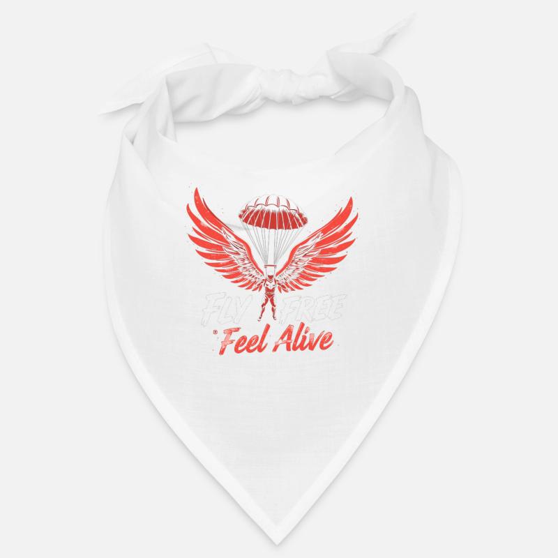 FallscFallschirmspringen Anfänger Abenteuer Nerven Bandana