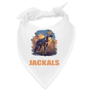 Schakale Schakal - Bandana - Weiß - Vorne