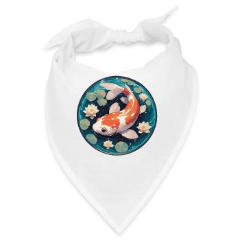Kois Koi Karpfen - Bandana - Weiß - Vorne