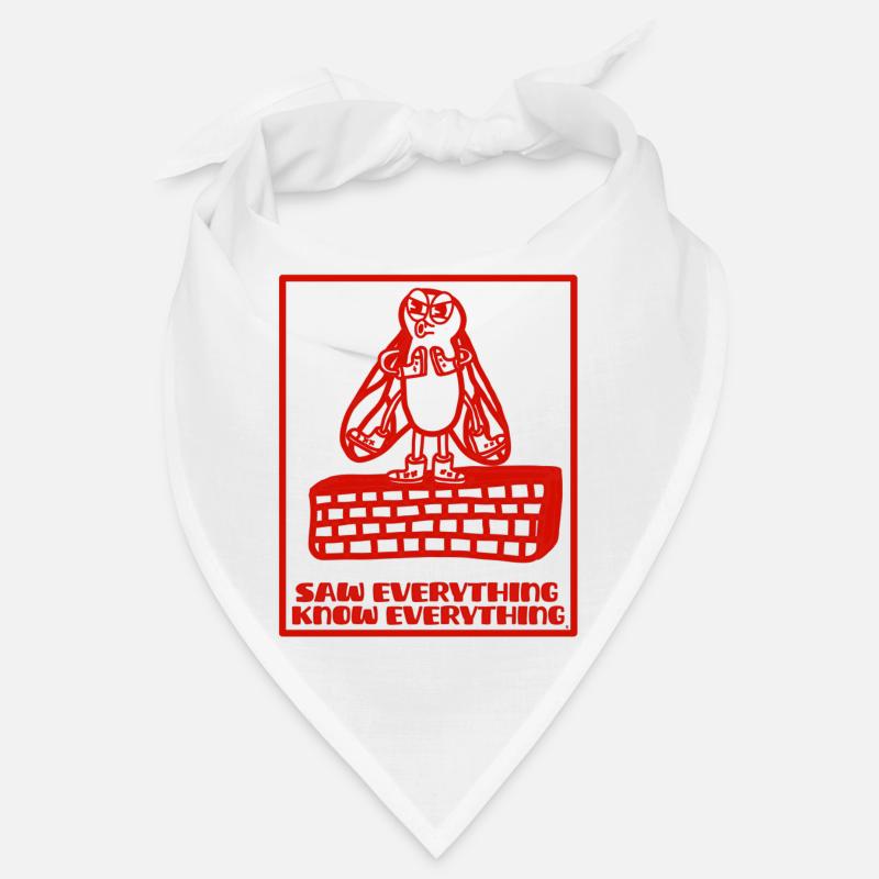 Know everything like a fly on a wall Bandana