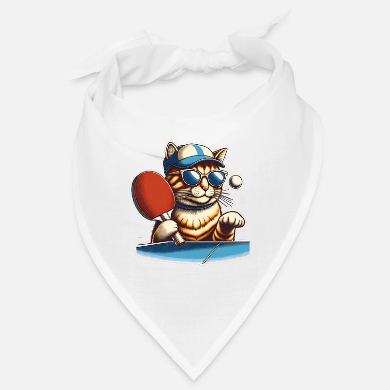 Chat de ping-pong Bandana