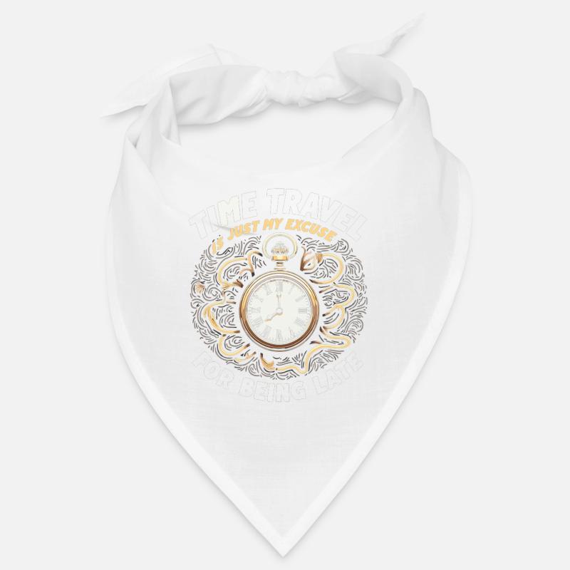 Zeitreise-enthusiast, Der Sich Für Bandana