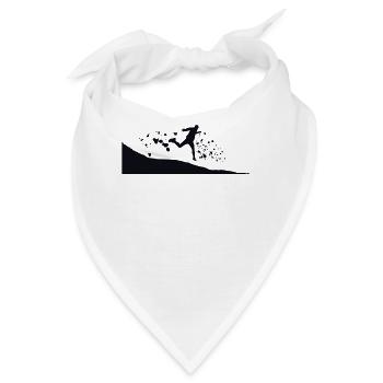 Trail Runner Cross Trail Bergläufer - Bandana - Weiß - Vorne