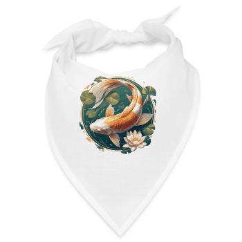 Kois Koi Karpfen - Bandana - Weiß - Vorne