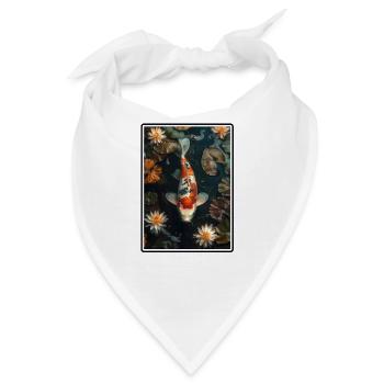 Kois Koi Karpfen - Bandana - Weiß - Vorne