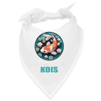 Kois Koi Karpfen - Bandana - Weiß - Vorne