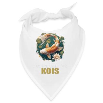 Kois Koi Karpfen - Bandana - Weiß - Vorne
