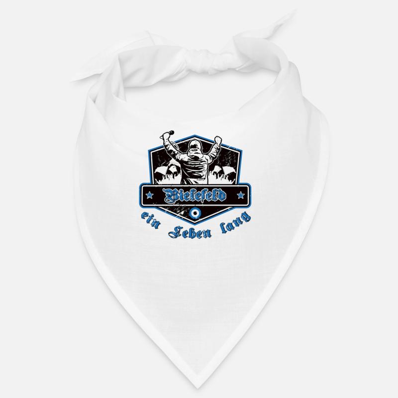 Bielefeld ein Leben Lang No II - Bandana - Weiß