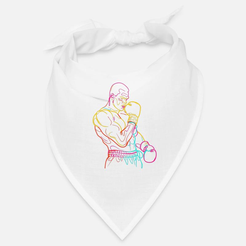 Boxer Skizze Bandana