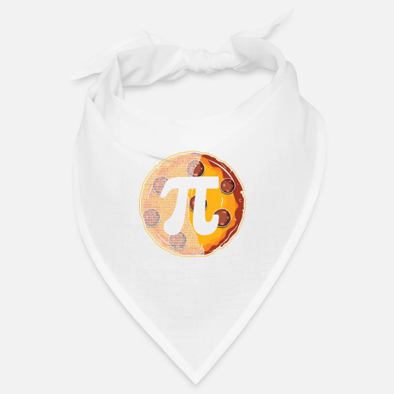 Pi Day Pizza Math Fun Design Bandana