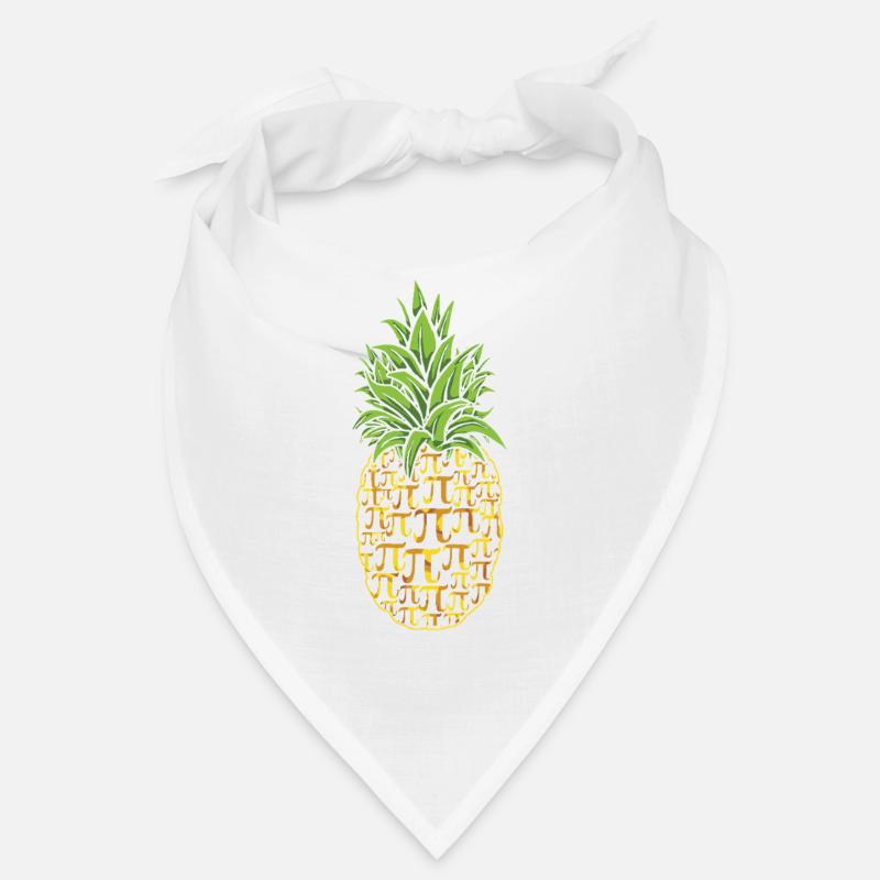 ananas pi signe tag design drôle Bandana