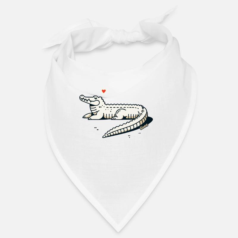 Cool Alligator – Décontracté et élégant Bandana