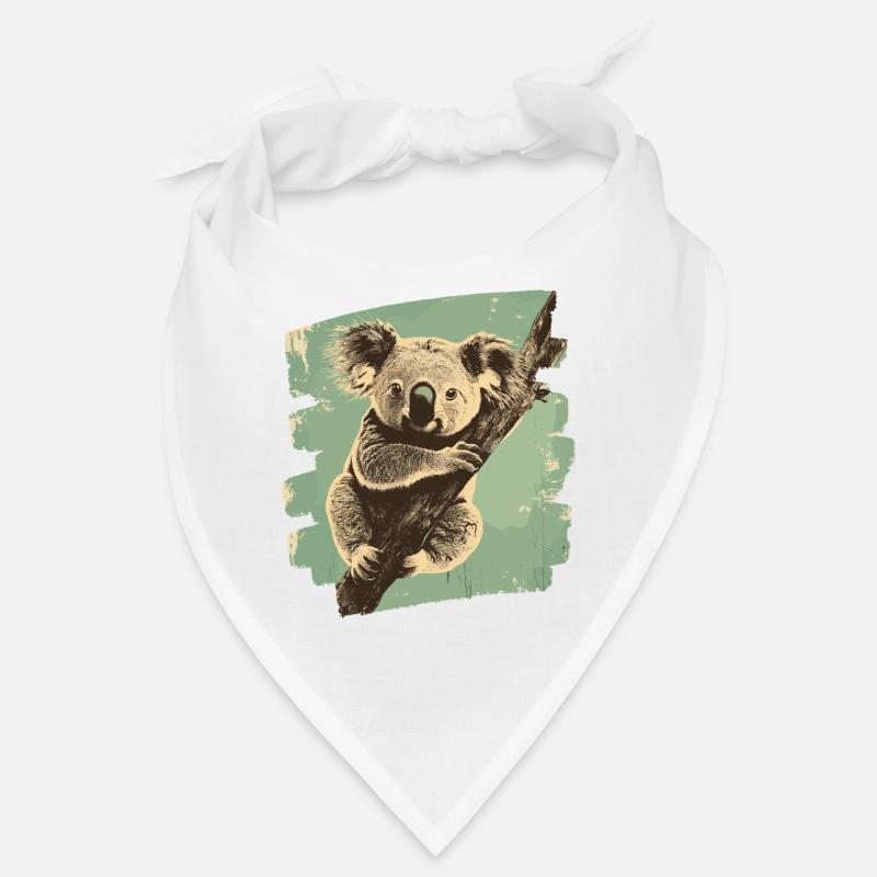 Koala - Bandana - Weiß