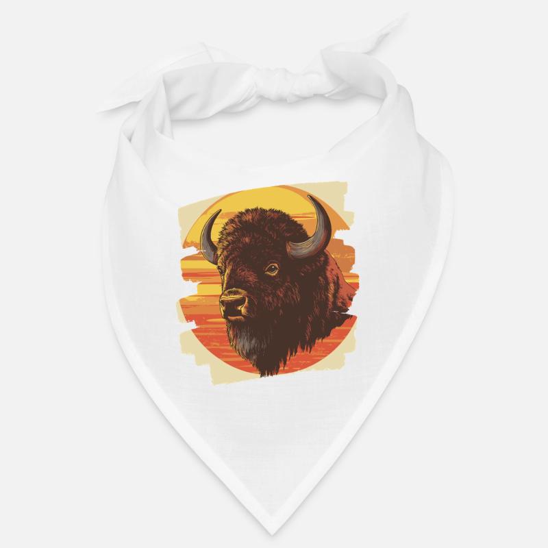 Bison Rétro Bandana