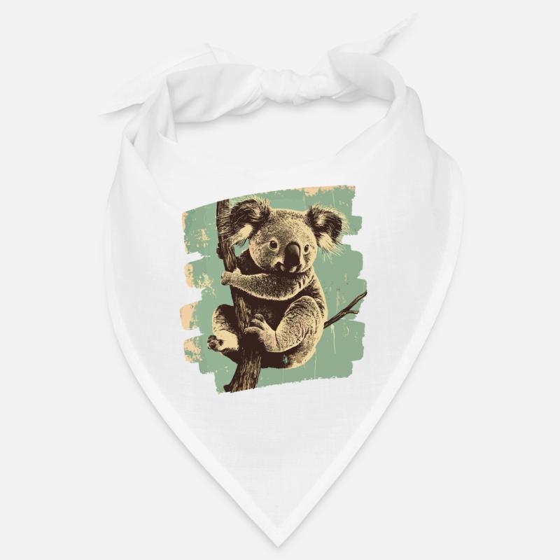Koala - Bandana - blanc