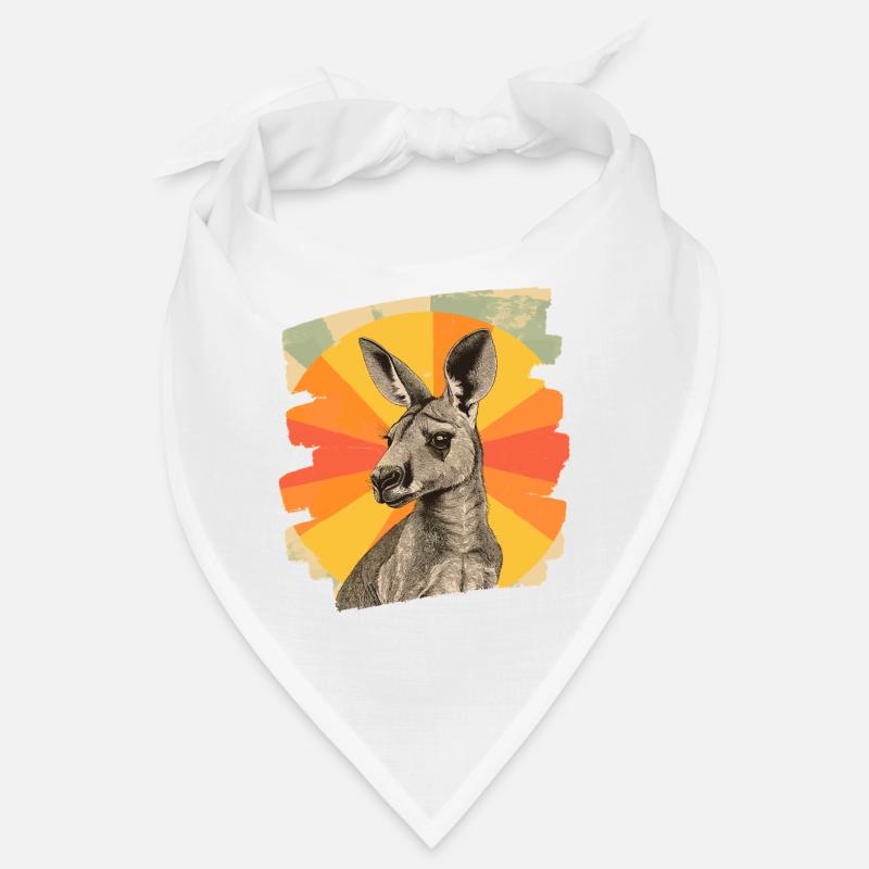 Kangaroo Retro Bandana