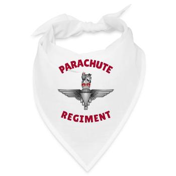 Fallschirmjäger-Regiment - Bandana - Weiß - Vorne