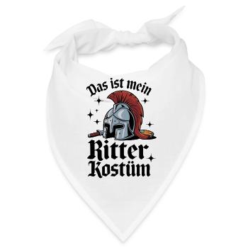 Das ist mein Ritter Kostüm - Bandana - Weiß - Vorne