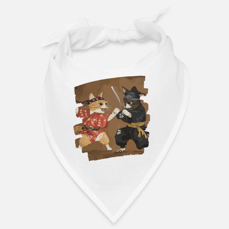 Combat de chats japonais Bandana