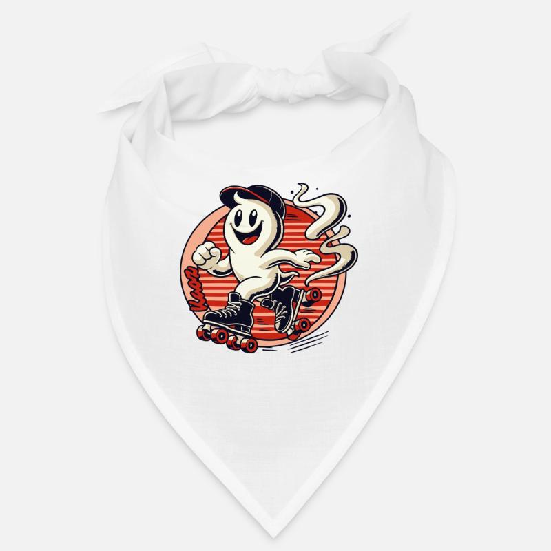 Stinkender kleiner Geist auf Rollschuhen Bandana