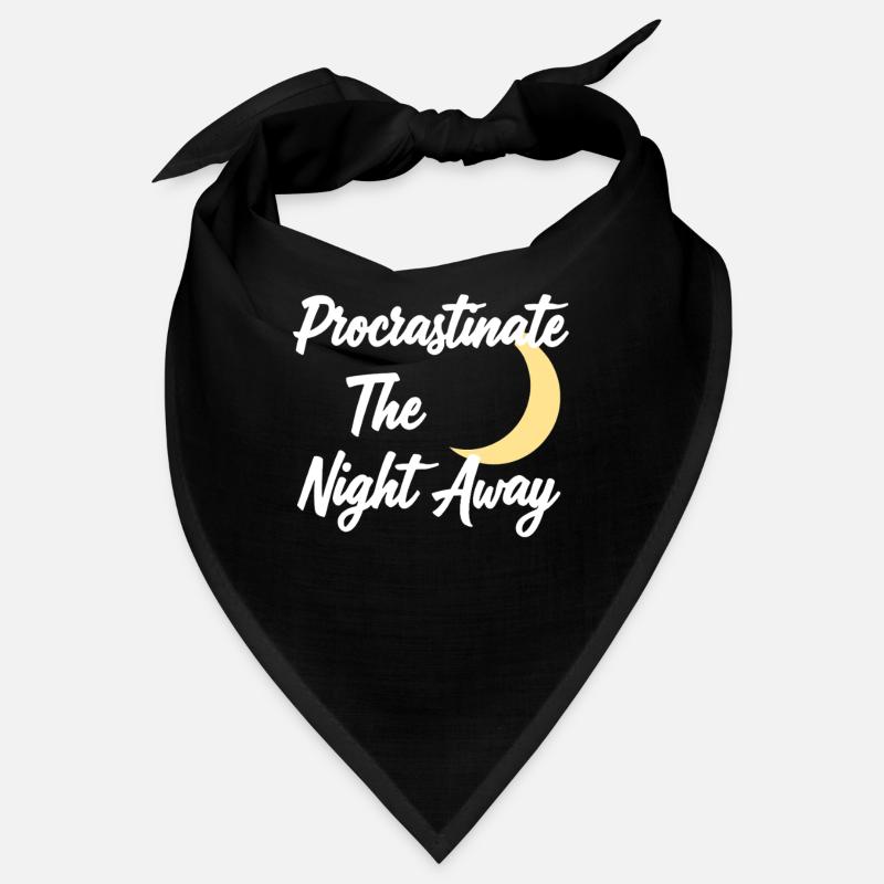 Revenge Bedtime Postponement Night Owl Sleep Bandana