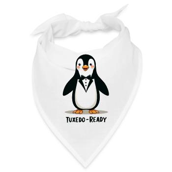 Tuxedo-Ready - Bandana - Weiß - Vorne