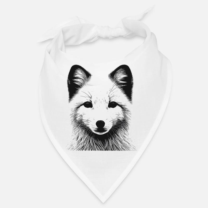 Polarfuchs - Bandana - Weiß