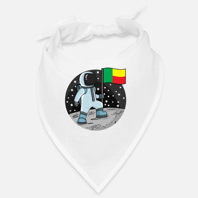 Drapeau astronaute Bénin Bandana