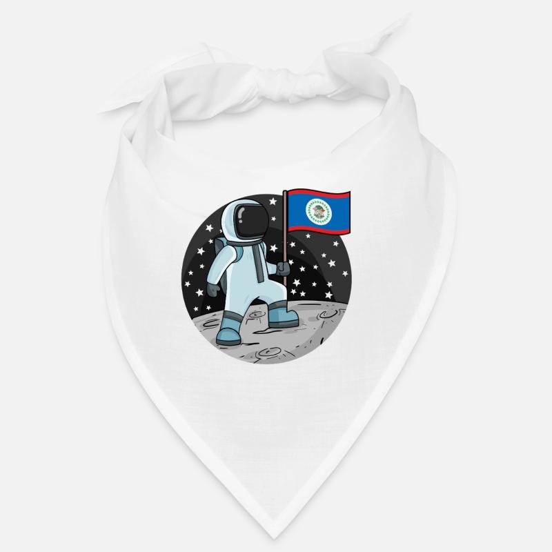 Drapeau astronaute Belize Bandana