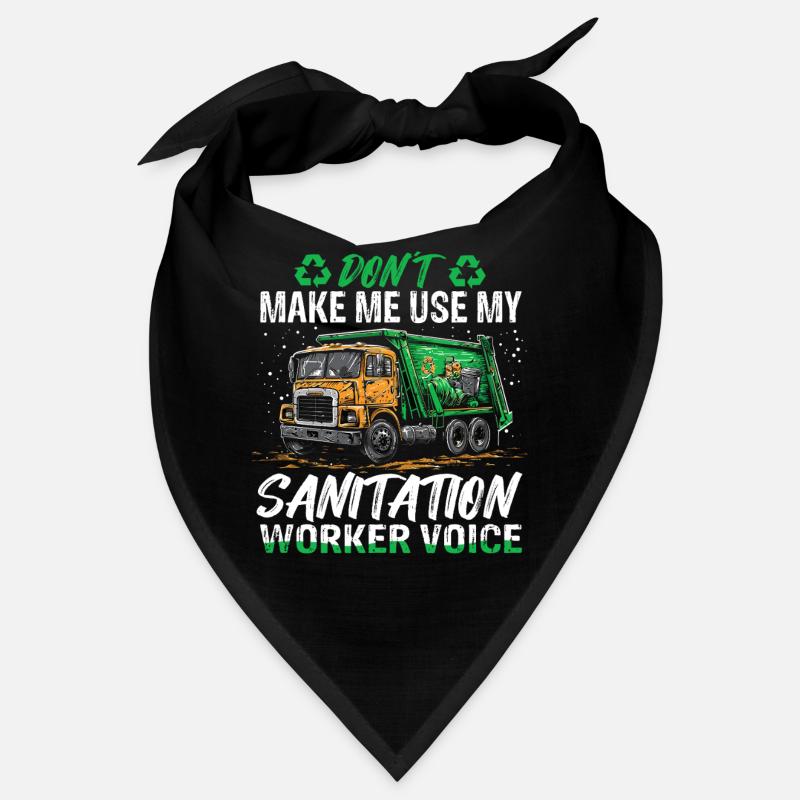Chauffeur de camion à ordures pour les travailleurs de l’assainissement Bandana