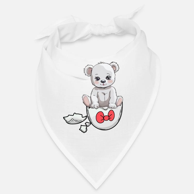 Teddy Bear Birth Baby Eggshell Hatch Bandana