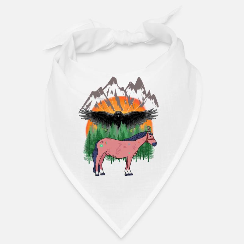 Chamanes Cheval Chevaux Bandana