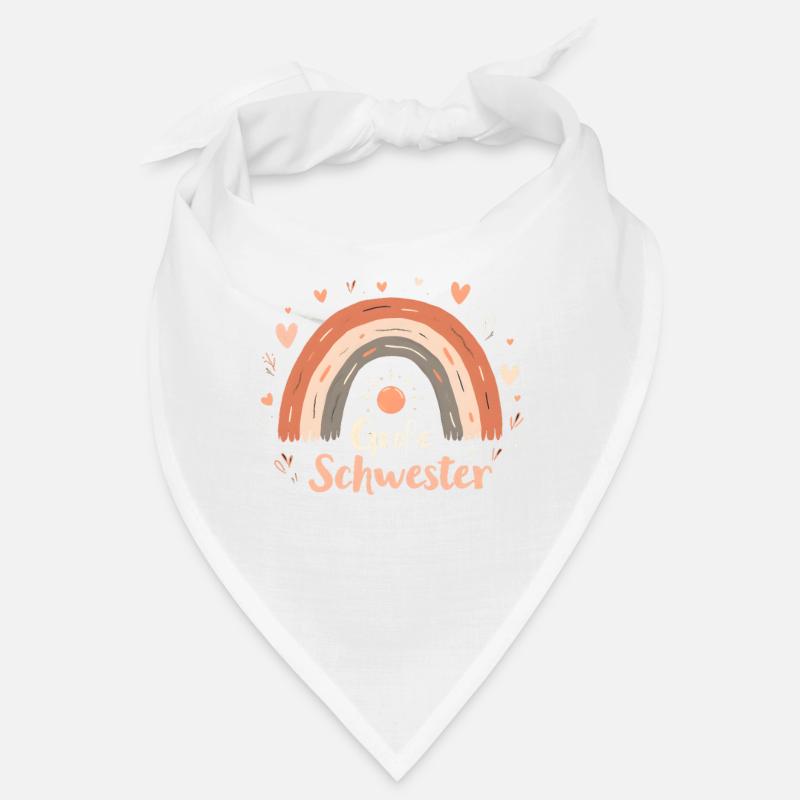 Big Sister Rainbow Boho Bandana