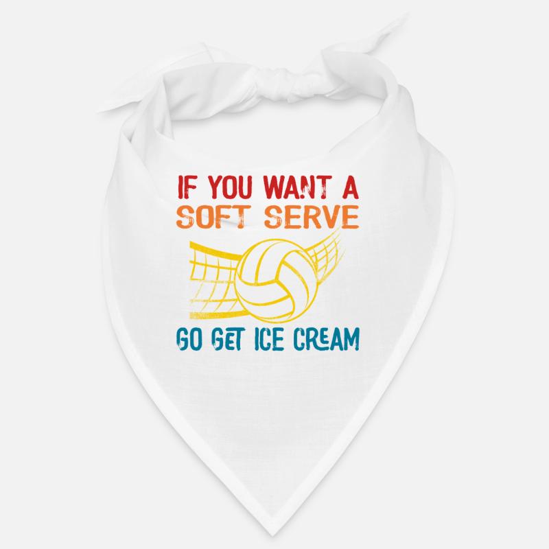 Wenn Sie ein Softeis wollen, holen Sie sich Eis Bandana
