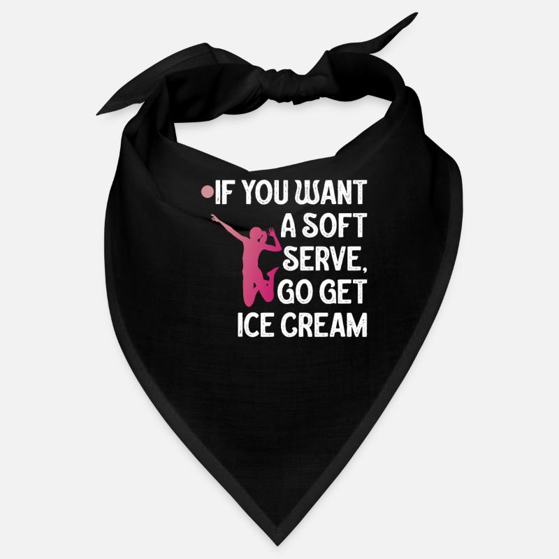 Si vous voulez une crème glacée molle Bandana