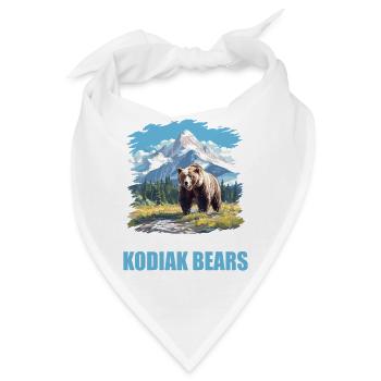 Kodiakbären Kodiakbär - Bandana - Weiß - Vorne