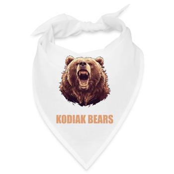 Kodiakbären Kodiakbär - Bandana - Weiß - Vorne