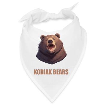 Kodiakbären Kodiakbär - Bandana - Weiß - Vorne