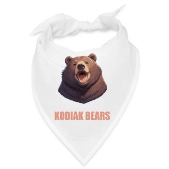 Kodiakbären Kodiakbär - Bandana - Weiß - Vorne