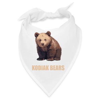 Kodiakbären Kodiakbär - Bandana - Weiß - Vorne