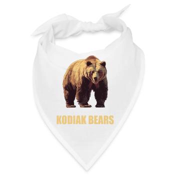 Kodiakbären Kodiakbär - Bandana - Weiß - Vorne