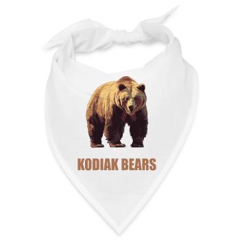 Kodiakbären Kodiakbär - Bandana - Weiß - Vorne