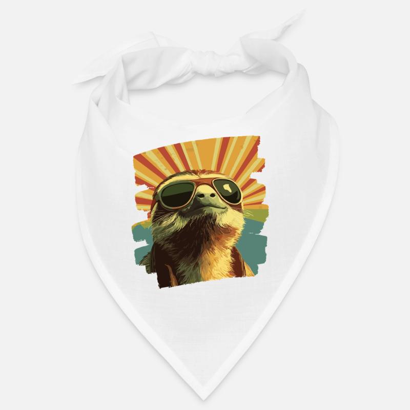 Sloth Retro Bandana