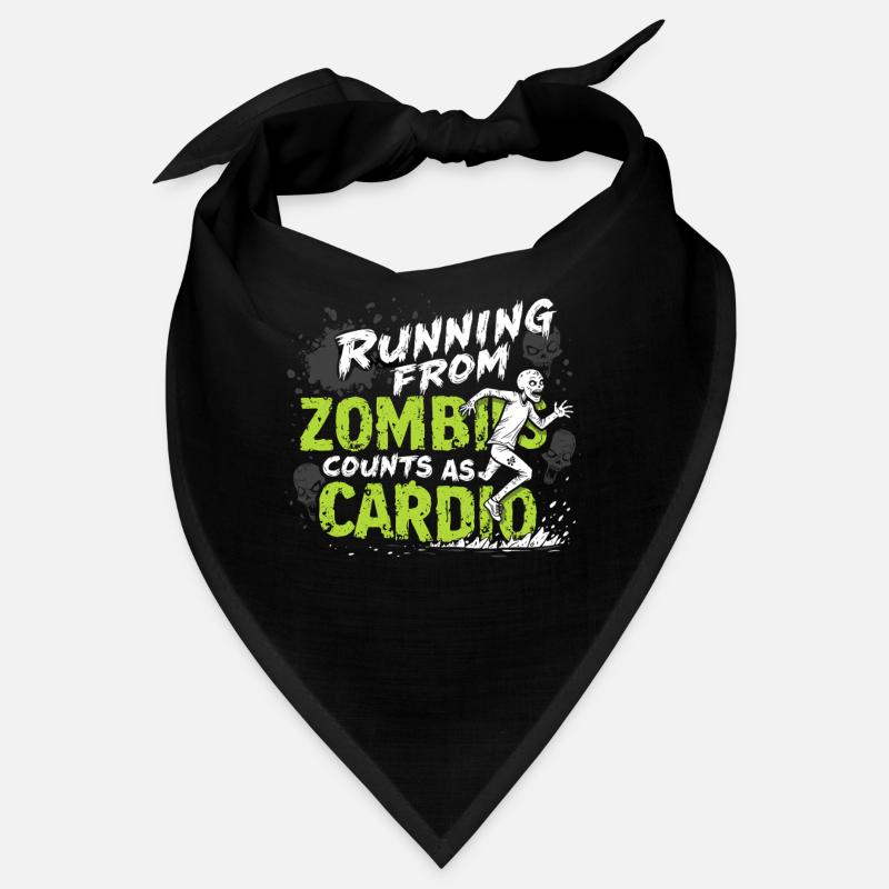 Zombie Apocalypse Humour Drôle Mort-vivant Citations Bandana