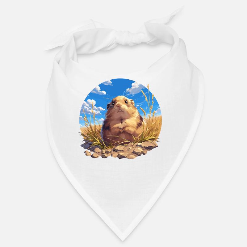 Lemminge Lemming - Bandana - Weiß