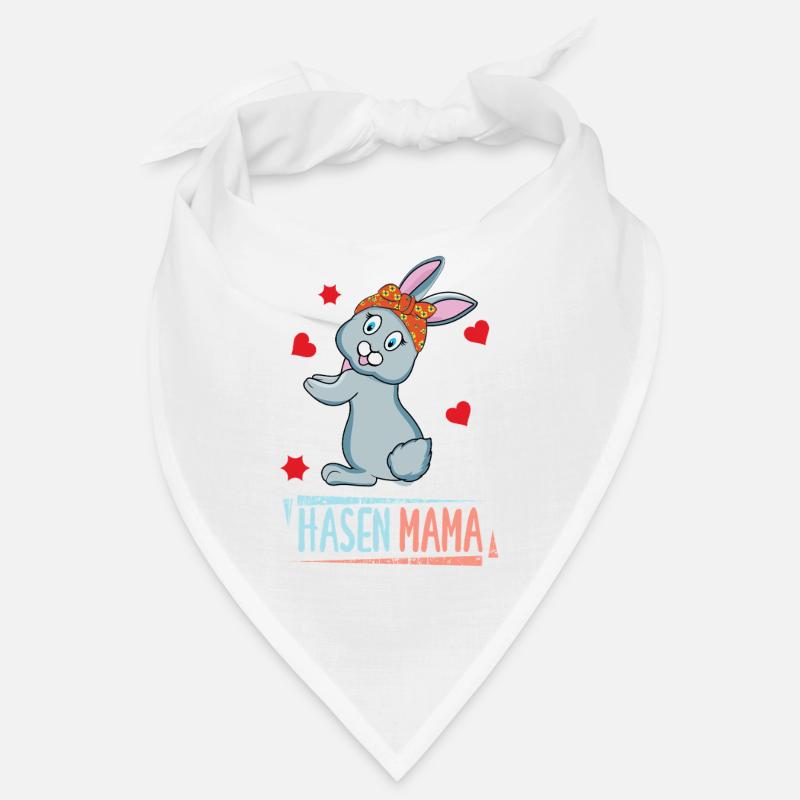 Lapin Maman Mignon Lapin Illustration Bandana