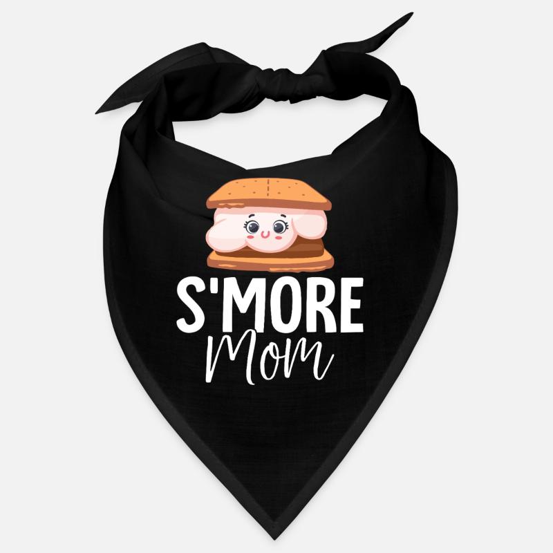 Smore Mom Graham Crackers Drôle Grillé Bandana