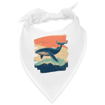 Walfisch - Bandana - Weiß - Vorne