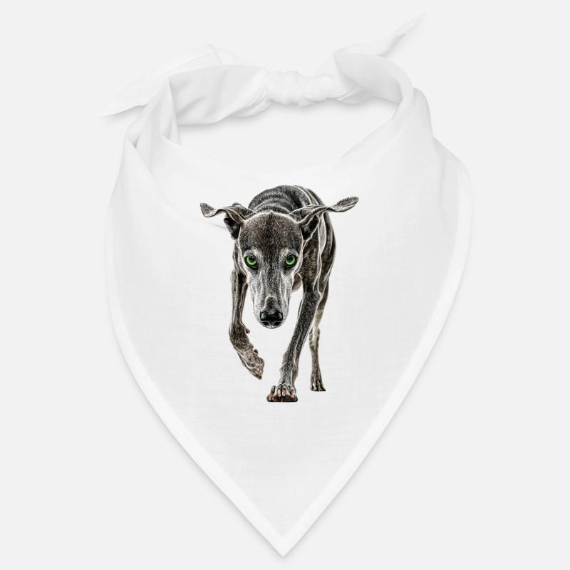 Windhund - Bandana - Weiß
