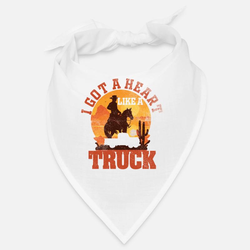 Ich habe ein Herz wie ein Truck Bandana